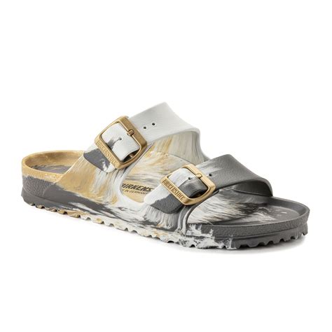 multi metallic gold birkenstock.